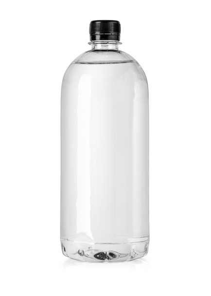 пластикова пляшка води ізольована
 - Фото, зображення