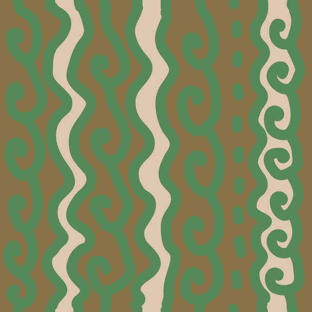 Seamless pattern of abstract simple waves - Vektor, obrázek