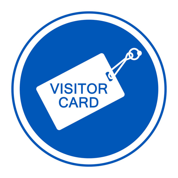 Detener el aislamiento de la señal del símbolo de la tarjeta de retorno sobre fondo blanco, ilustración vectorial EPS.10  - Vector, Imagen