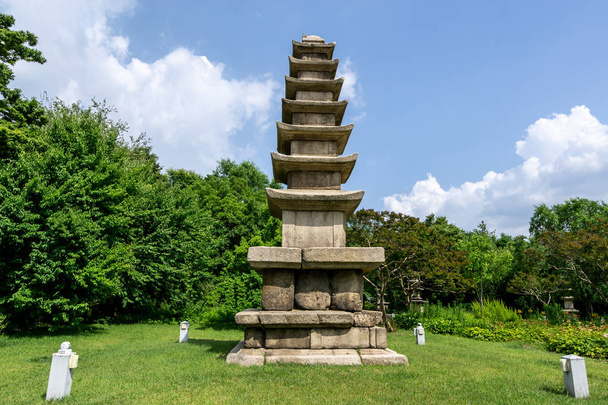 pagoda garden in seoul - Photo, Image