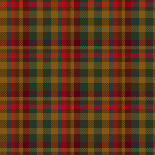 Tartan Pattern in Red,Yellow and Green . Texture for plaid, tablecloths, clothes, shirts, dresses, paper, bedding, blankets, quilts and other textile products. Vector illustration EPS 10 - Vector, Image