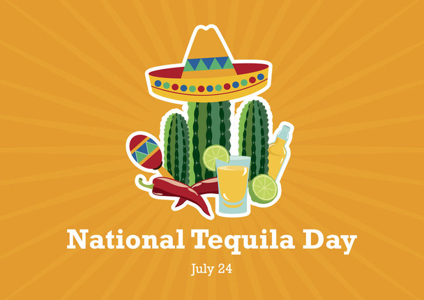 Día Nacional del Tequila vector
 - Vector, Imagen