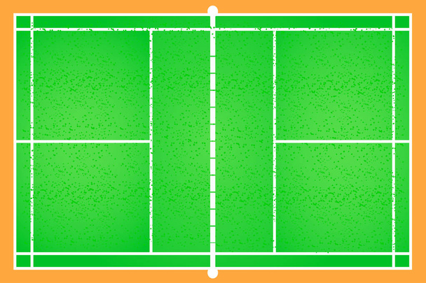 Vetor da quadra de Badminton
 - Vetor, Imagem