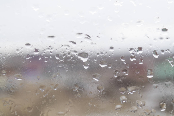 raindrops on the glass  - Photo, Image
