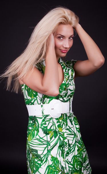 Image of provocative blonde - Fotografie, Obrázek
