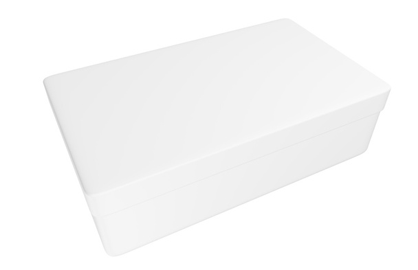 Blank shoe box isolated on white - Photo, image