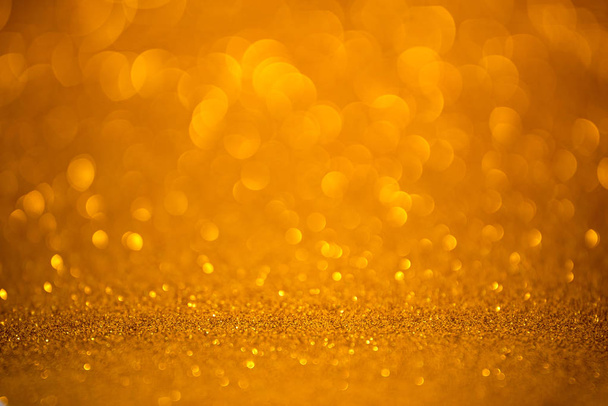 Gold glitter christmas abstract background - Foto, Imagem