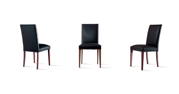 moderne Stühle auf weißem Hintergrund  - Foto, Bild