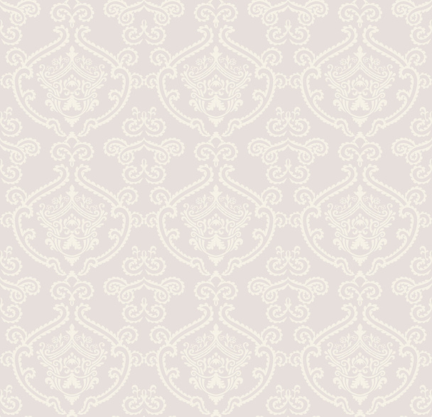 Seamless vintage wallpaper pattern. - Wektor, obraz