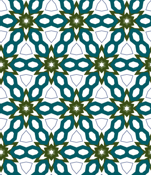 Безшовний векторний візерунок в геометричному декоративному стилі
 - Вектор, зображення
