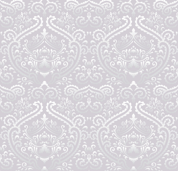 Seamless vintage wallpaper pattern. - Wektor, obraz