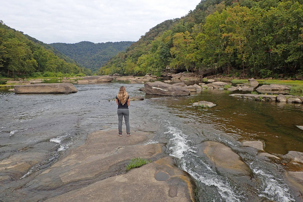 Gauley-joki, Länsi-Virginia
. - Valokuva, kuva