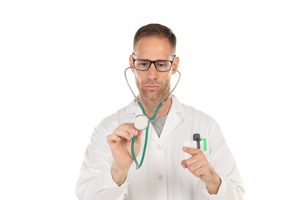 Красивый доктор в очках
 - Фото, изображение