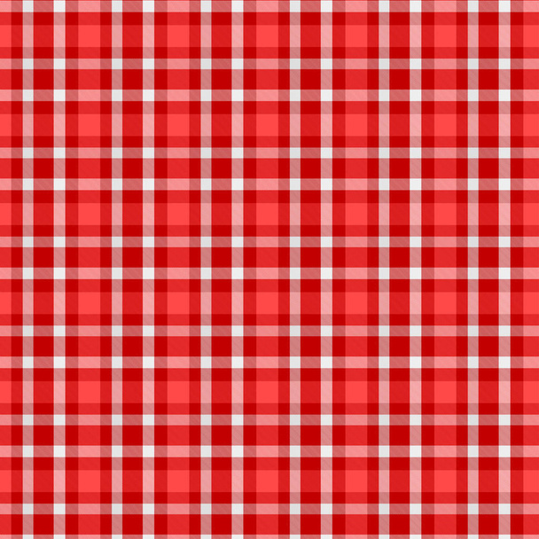 Schottenmuster in rot und weiß. Textur für Karos, Tischdecken, Kleidung, Hemden, Kleider, Papier, Bettwäsche, Decken, Decken und andere textile Produkte. Vektor-Abbildung Folge 10 - Vektor, Bild