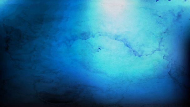 Preto e azul Grunge aquarela fundo bonito elegante ilustração design de arte gráfica
 - Foto, Imagem