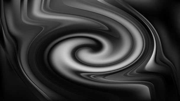 Koele grijze Swirl achtergrondafbeelding mooie elegante illustratie grafische kunst design - Foto, afbeelding