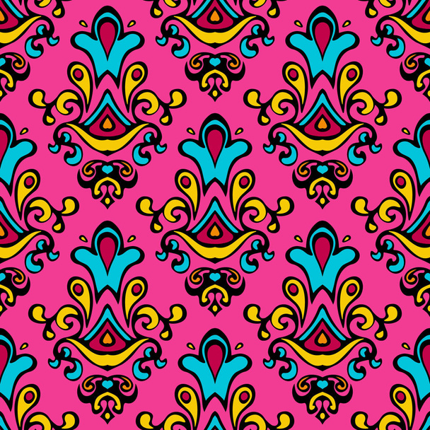 Seamless abstract background tiled vector pattern geometric - Vektor, Bild