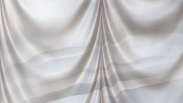 abstracto gris seda cortina textil fondo hermoso elegante ilustración diseño de arte gráfico
 - Foto, Imagen