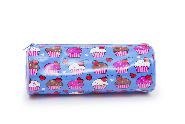 A pencil case isolated against a white background - Foto, afbeelding