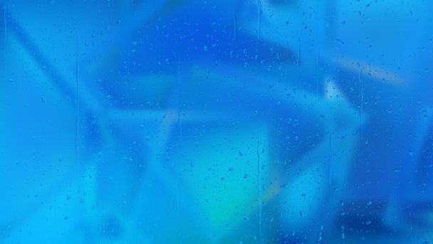 Cool Water Drop Background Güzel zarif İllüstrasyon grafik sanat tasarımı - Fotoğraf, Görsel