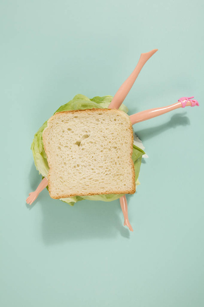 Boneca de sanduíche
 - Foto, Imagem
