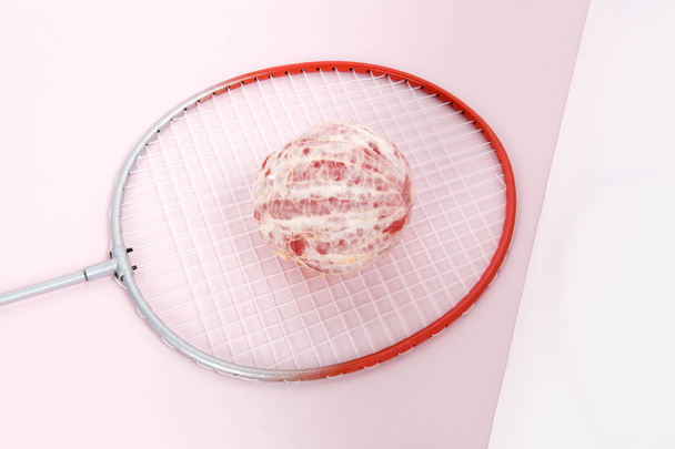 racket grapefruit - Photo, Image
