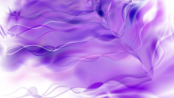 抽象的な紫と白の煙の質感の背景美しいエレガントなイラストグラフィックアートデザイン - 写真・画像