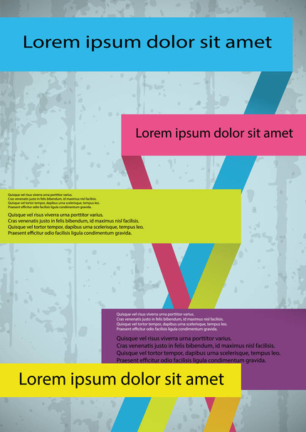 poster flyer pamphlet brochure cover design layout space for pho - Vetor, Imagem