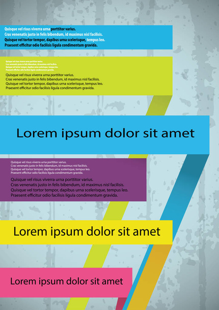 poster flyer pamphlet brochure cover design layout space for pho - Vektor, Bild