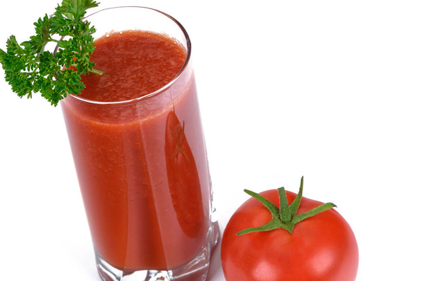 Fresh tomato juice - Fotoğraf, Görsel