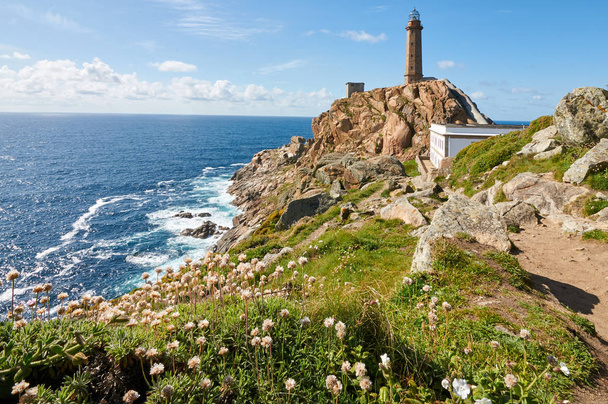 The lighthouse of Cabo Vilan, At the Coast of Death, Galcia, Spa - Photo, Image
