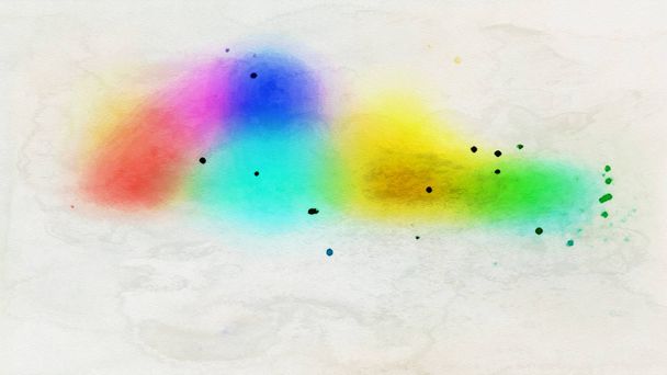 Kolorowy grunge akwarela tekstura tło piękny elegancki ilustracja sztuka grafika - Zdjęcie, obraz
