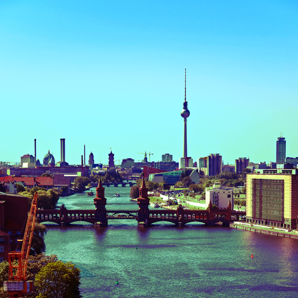 berlin skyline - Photo, Image