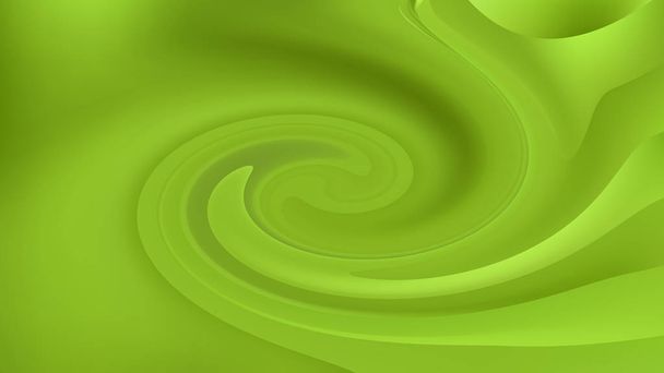 Abstract Green Twister Background Beautiful elegant Illustration graphic art design - Photo, Image