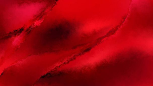 Σκουρόχρωμα κόκκινα υδατογραφήματα φόντο όμορφη κομψή απεικόνιση σχεδίαση γραφικών τέχνης - Φωτογραφία, εικόνα