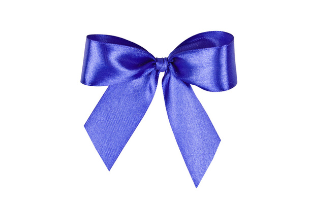 Blue bow - Photo, Image