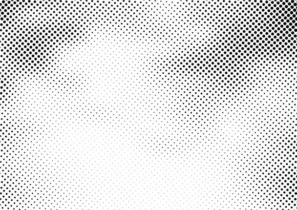 抽象的なハーフトーンの背景とグランジテクスチャフェード点付きグラード - ベクター画像