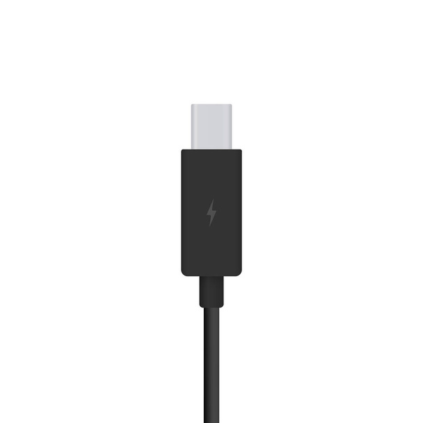 Vector Illustration of Cable - Vector, Image