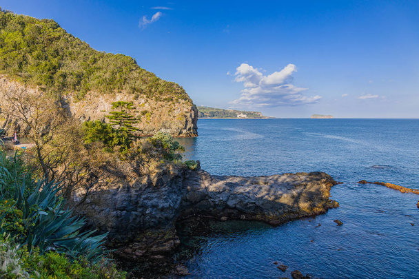 Coast of Caloura in the south of Sao Miguel Island, Azores - Foto, afbeelding