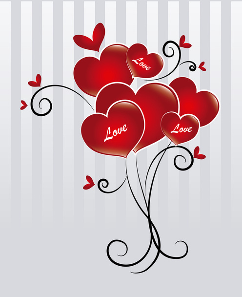 Valentijnsdag - Vector, afbeelding