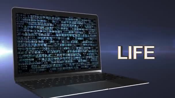 Living online. Internet and life. - Footage, Video