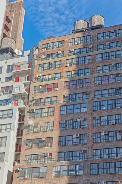 New York building facade on Seventh Avenue - Φωτογραφία, εικόνα
