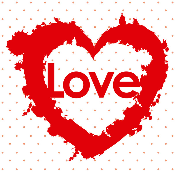 love hearts - Vector, Image