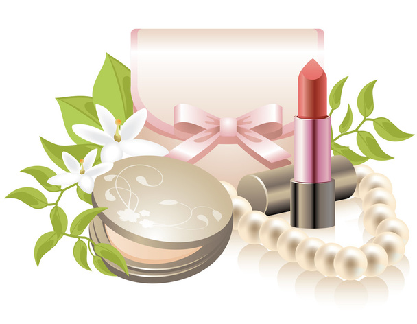 Cosmetics (make-up) - Vektor, obrázek