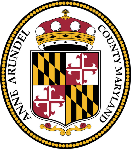 Stemma della contea di Anne Arundel, Maryland, USA
 - Vettoriali, immagini
