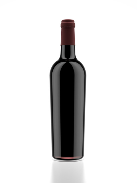 Red wine bottle - Fotó, kép