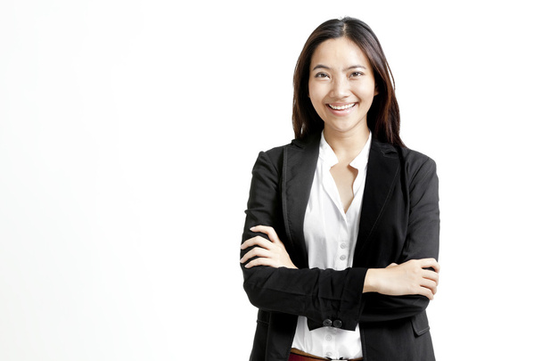 Asian woman smiling - Photo, image