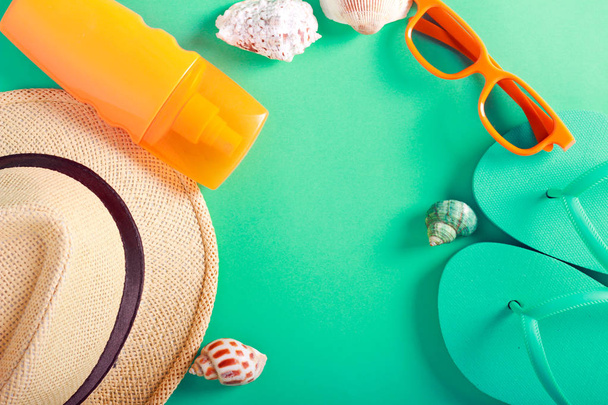 set of summer accessories - Фото, зображення