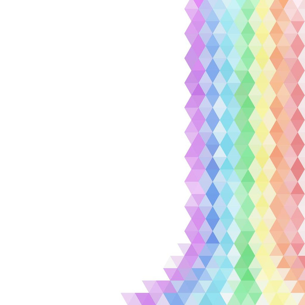 Kolor geometryczne tło z trójkątami. Ilustracja wektora EPS 10 - Wektor, obraz