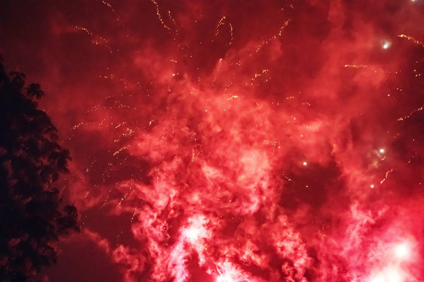 Firework in Tivoli, Copenhagen - Photo, Image